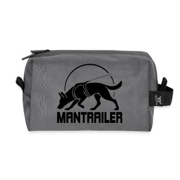 Malinois MANTRAILER Recherche Chiens Chiens Wilsigns - Trousse de toilette en tissu recyclé - anthracite - Devant