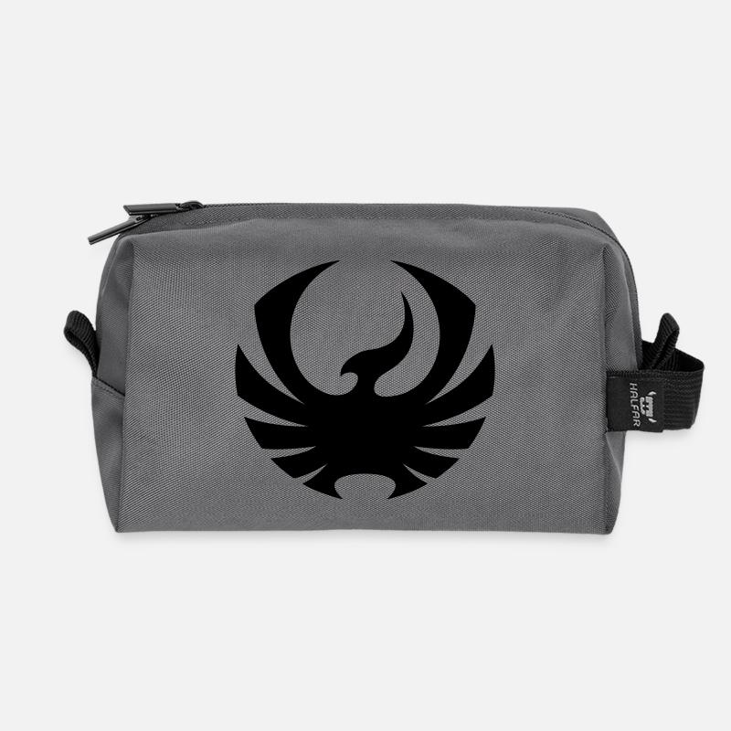 Phönix - Recycelte Kulturtasche - Anthrazit