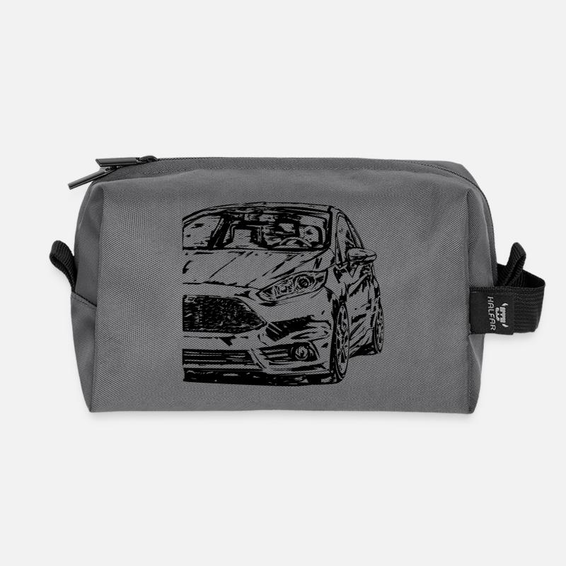 Fiesta 7 MK7 Dirty - Recycelte Kulturtasche - Anthrazit