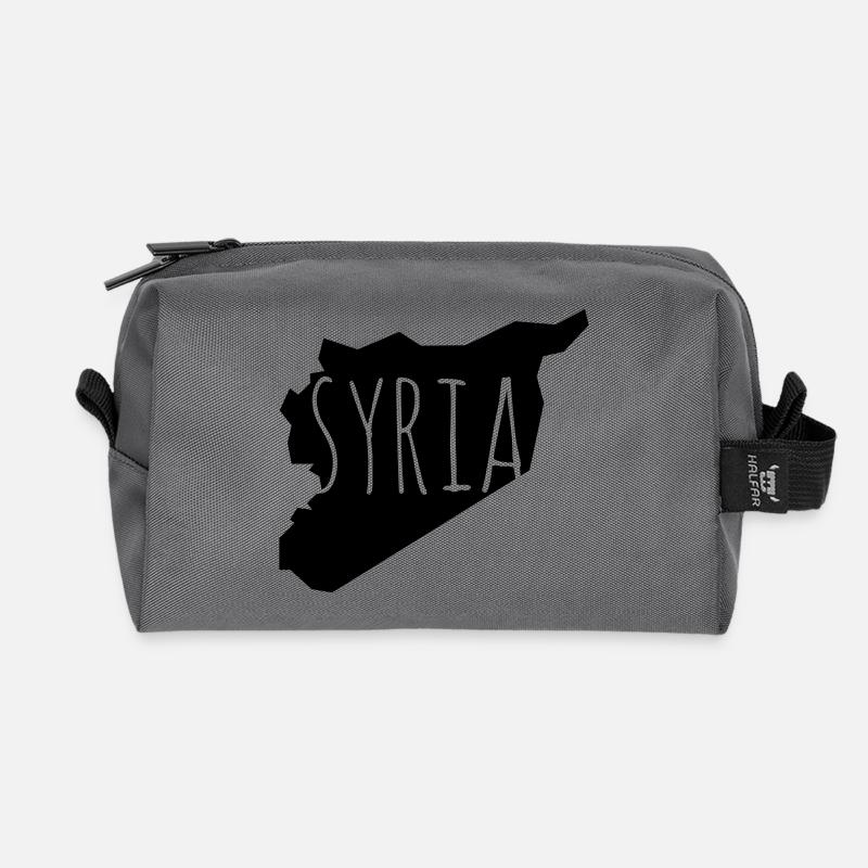 Syria - Recycelte Kulturtasche - Anthrazit