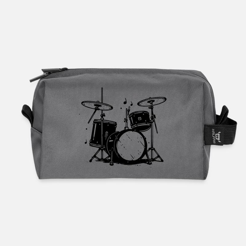 Trapset Skizze - Recycelte Kulturtasche - Anthrazit
