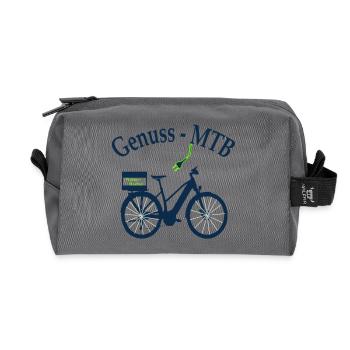 VTTAE Femme - Trousse de toilette en tissu recyclé - anthracite - Devant