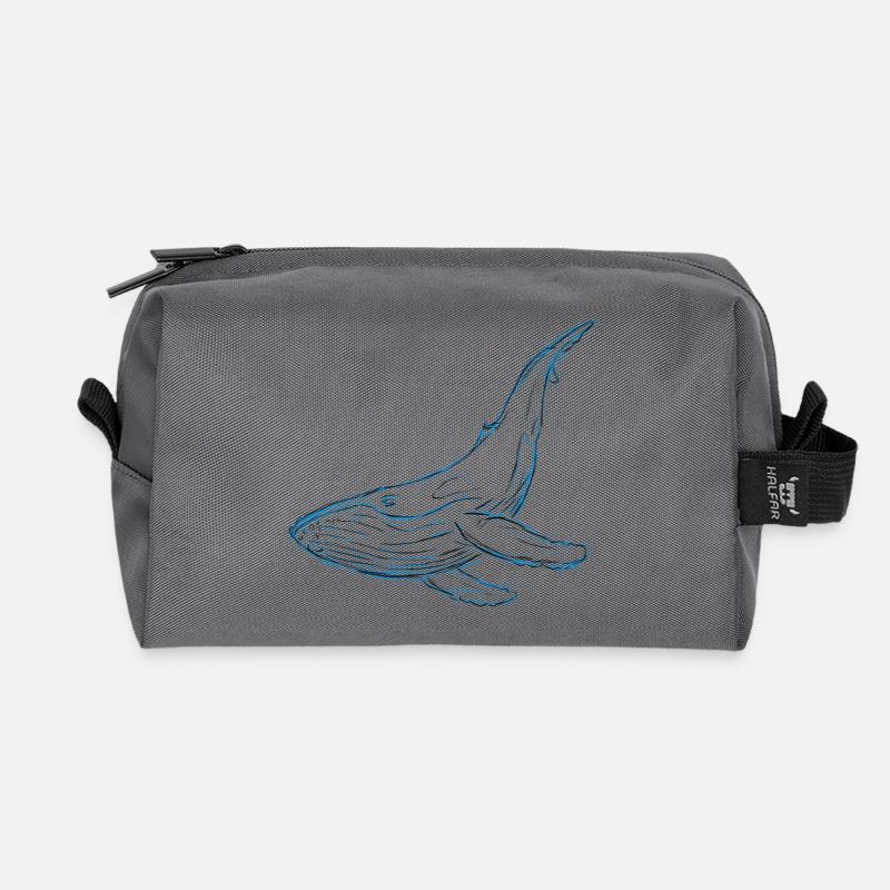 Hope - Recycelte Kulturtasche - Anthrazit