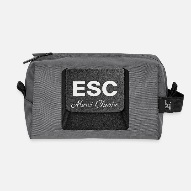 ESC 2026 - Recycelte Kulturtasche - Anthrazit