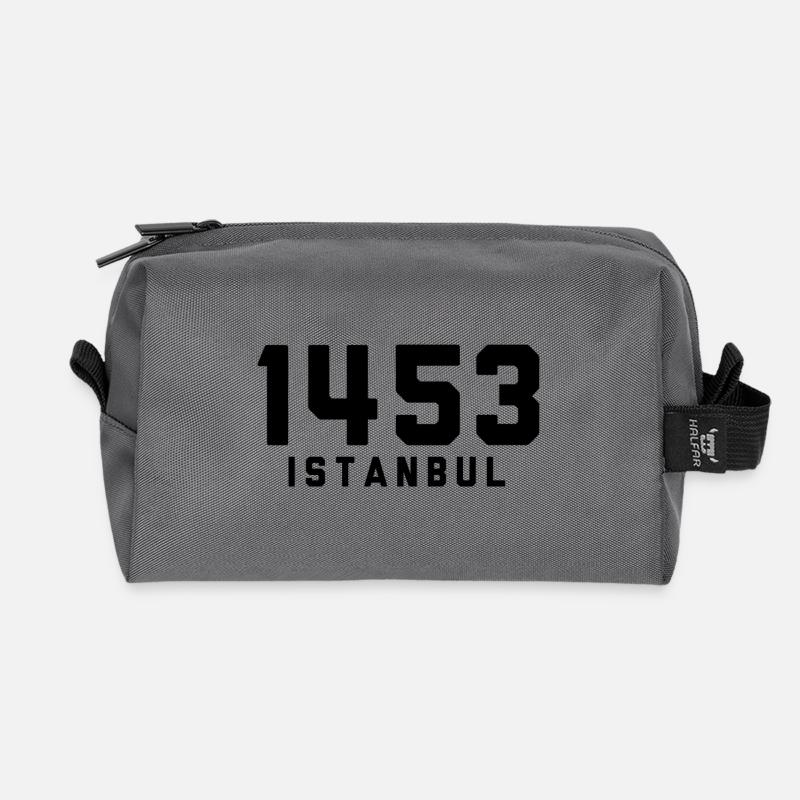 Osmanli 1453 - Recycelte Kulturtasche - Anthrazit