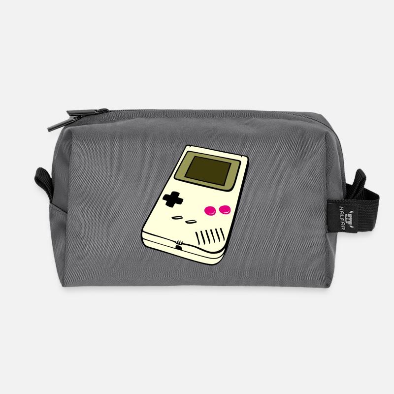 Handheld Konsole - Recycelte Kulturtasche - Anthrazit