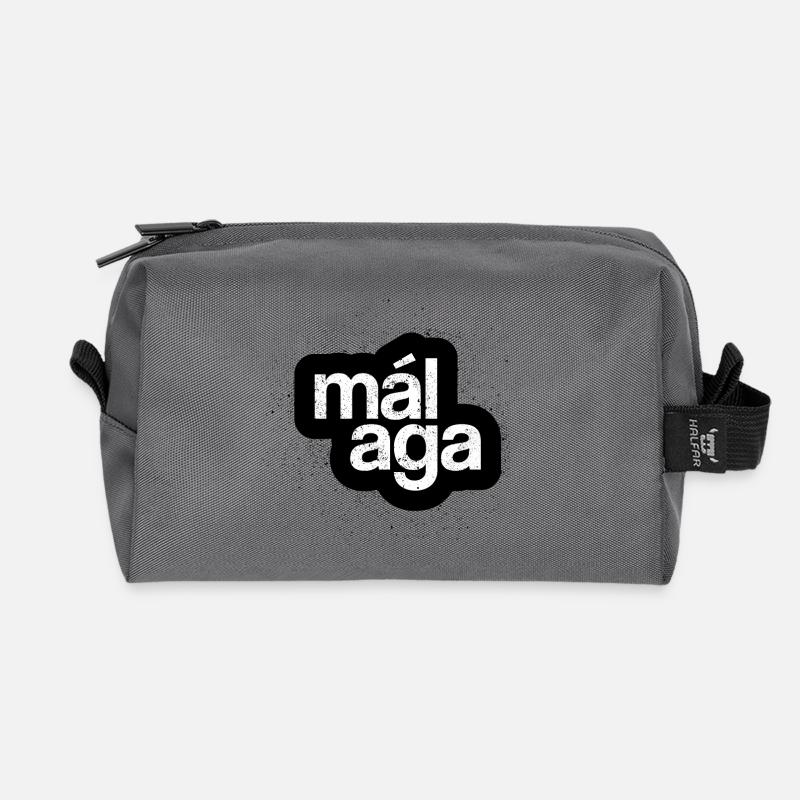 Malaga - Recycelte Kulturtasche - Anthrazit