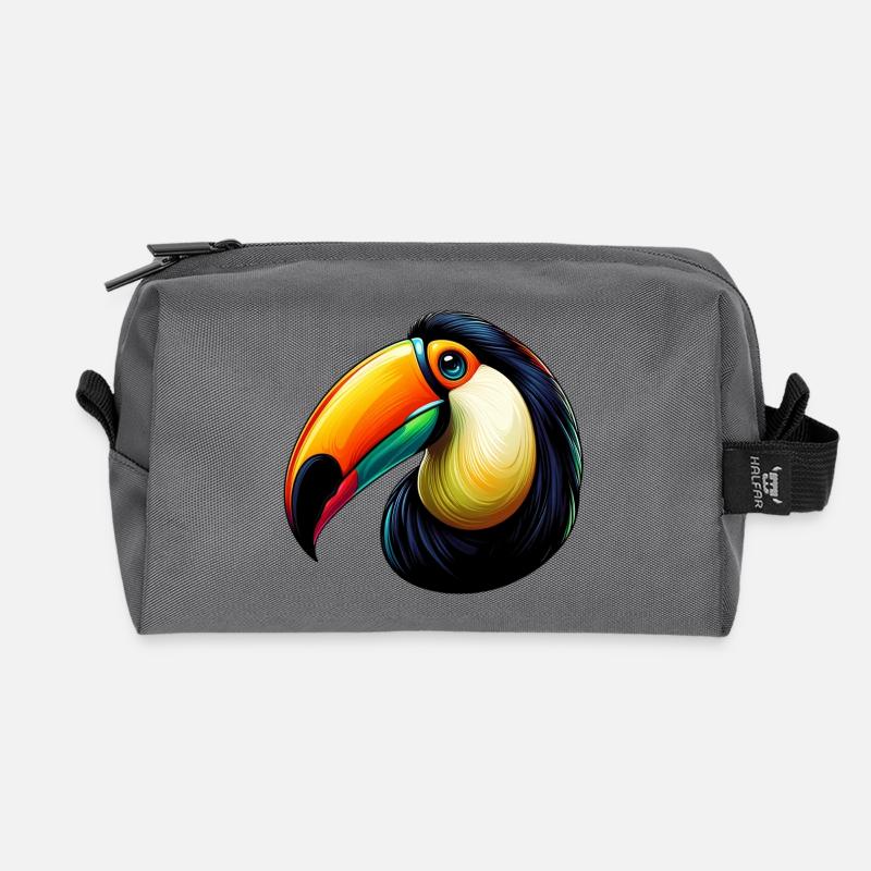 Tukan - Recycelte Kulturtasche - Anthrazit