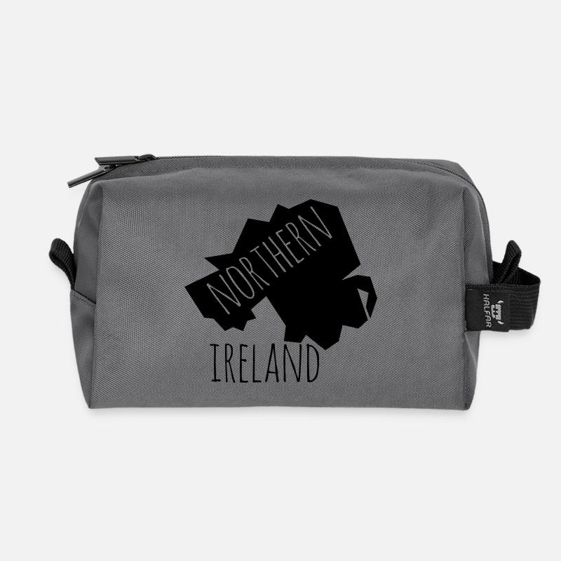 Northern Ireland - Recycelte Kulturtasche - Anthrazit