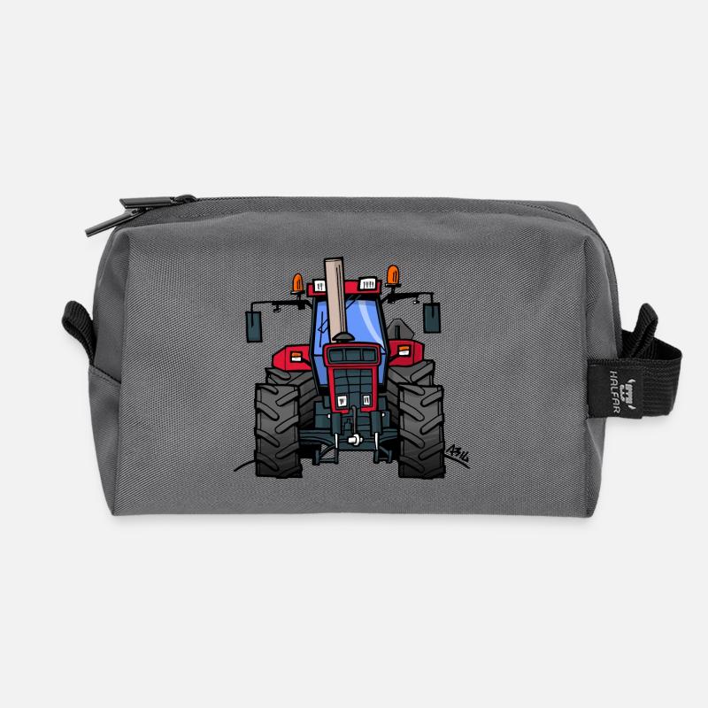 362 Red tractor 1455XL - Recycelte Kulturtasche - Anthrazit