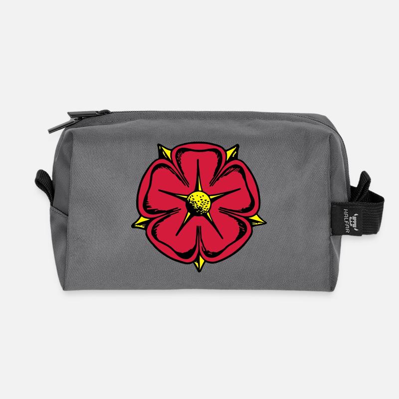 Lippy rose - Trousse de toilette en tissu recyclé - anthracite