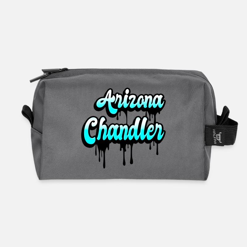 Chandler Arizona Design - Recycelte Kulturtasche - Anthrazit