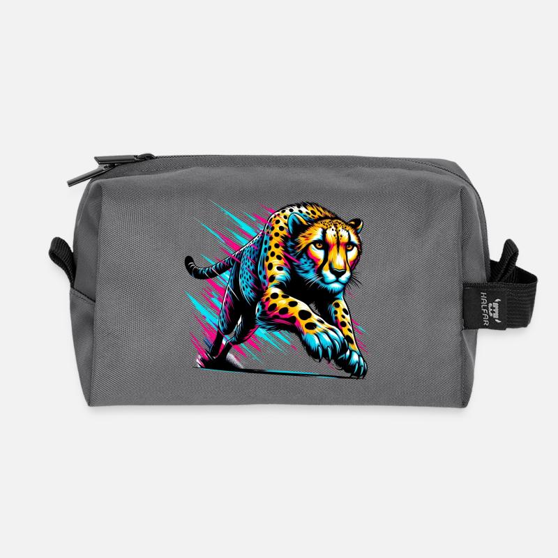 Gepard - Recycelte Kulturtasche - Anthrazit