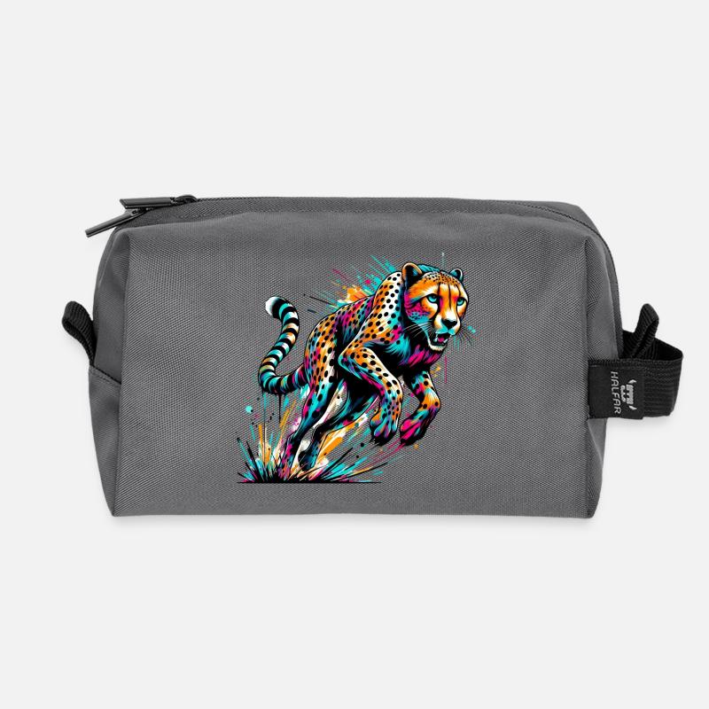 Gepard - Recycelte Kulturtasche - Anthrazit