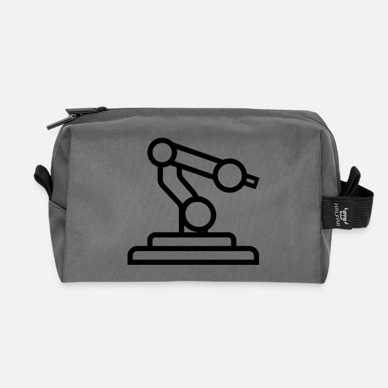 Roboterarm - Recycelte Kulturtasche - Anthrazit