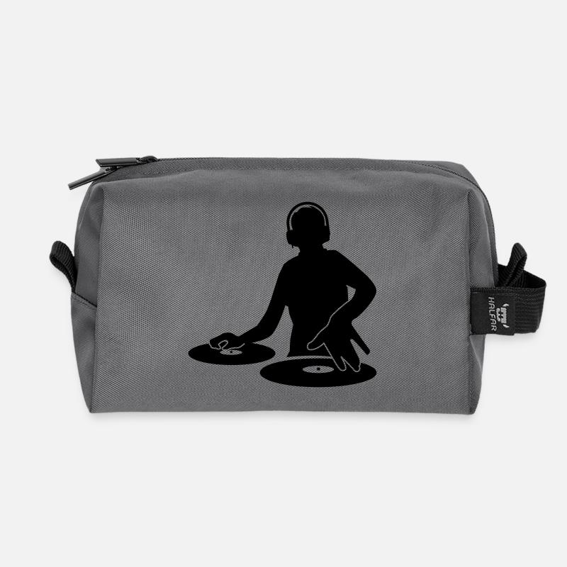 DJ - Recycelte Kulturtasche - Anthrazit