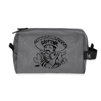 El Sektor Mexico - Recycelte Kulturtasche - Anthrazit - Vorne