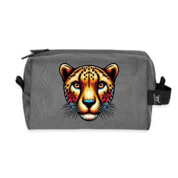 Gepard - Recycelte Kulturtasche - Anthrazit - Vorne