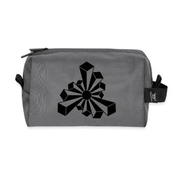 Cristal Cosmique Starburst - Trousse de toilette en tissu recyclé - anthracite - Devant