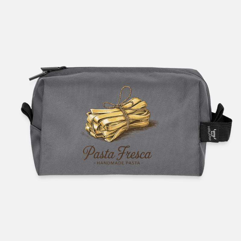 Pasta Fresca – Handmade Pasta - Recycelte Kulturtasche - Anthrazit