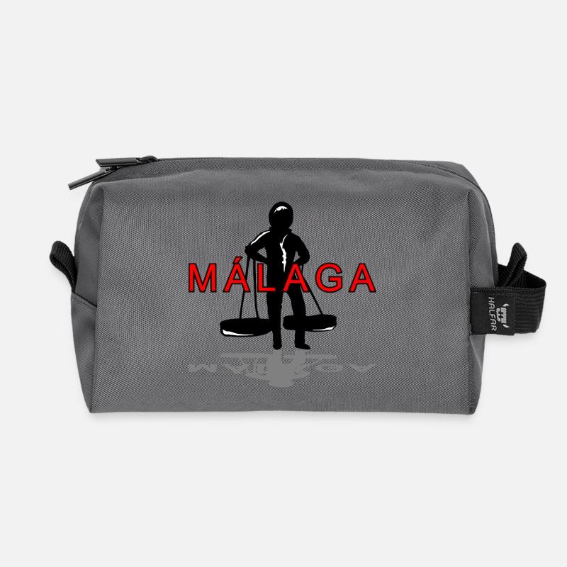 Malaga Cenachero  - Recycelte Kulturtasche - Anthrazit
