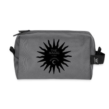 Magic of New Beginnings - Recycelte Kulturtasche - Anthrazit - Vorne