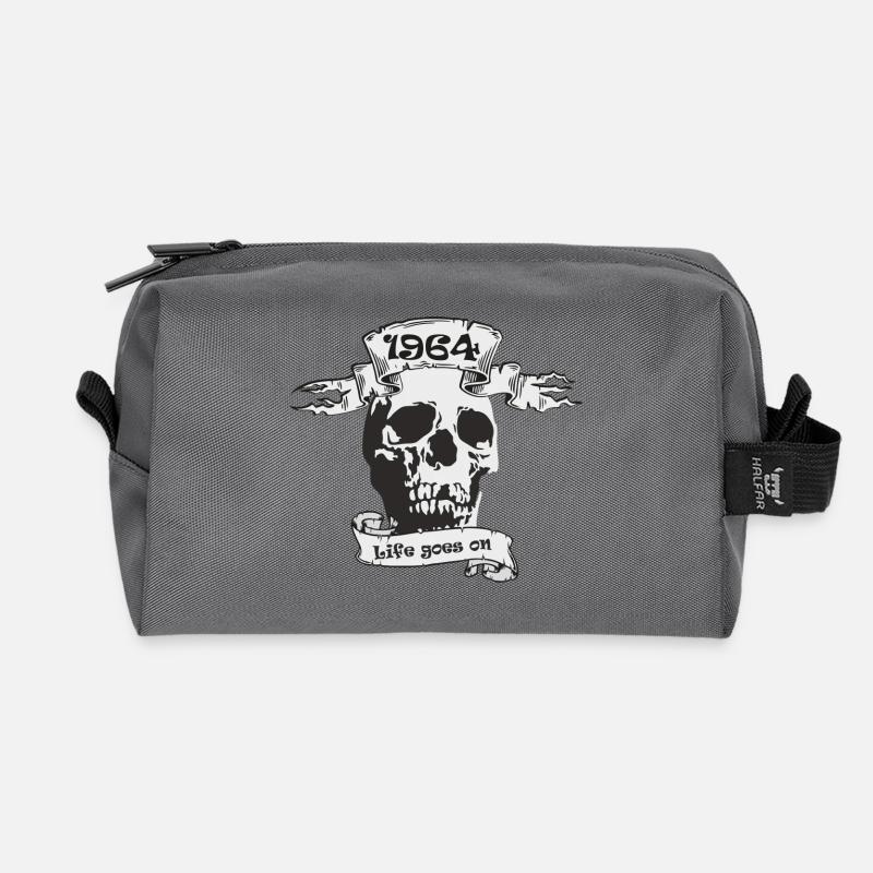 1964 - Recycelte Kulturtasche - Anthrazit