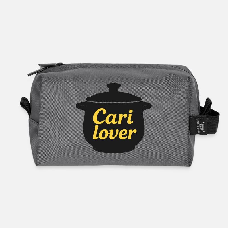 Cari Liebhaber - Recycelte Kulturtasche - Anthrazit
