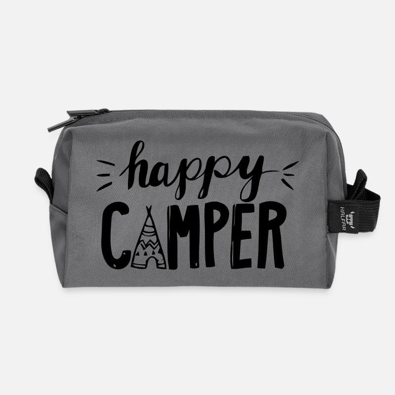 Camper - Recycelte Kulturtasche - Anthrazit