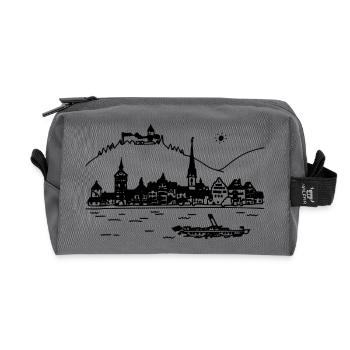 Stein am Rhein - Recycelte Kulturtasche - Anthrazit - Vorne