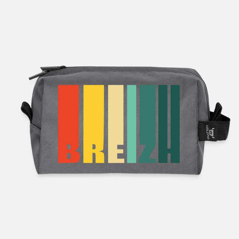 Breizh - Recycelte Kulturtasche - Anthrazit