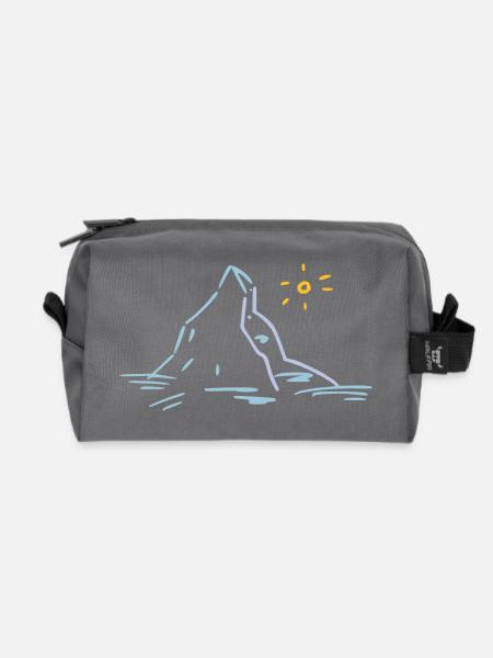 Matterhorn - Recycelte Kulturtasche - Anthrazit