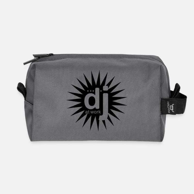DJ bei der Arbeit - Recycelte Kulturtasche - Anthrazit