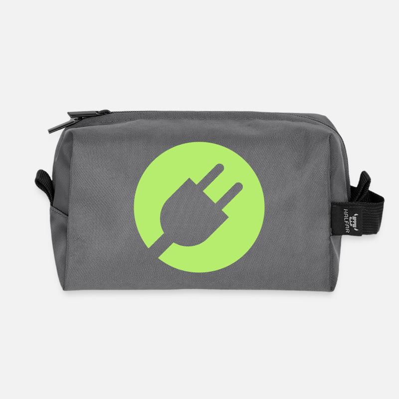 Stecker - Recycelte Kulturtasche - Anthrazit