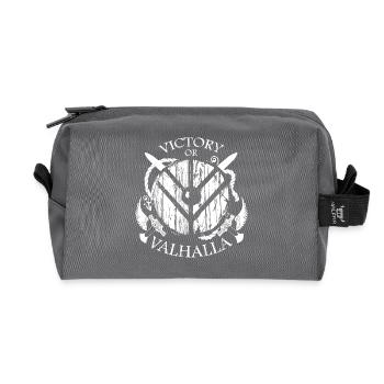 Viking Valhalla ou - Trousse de toilette en tissu recyclé - anthracite - Devant