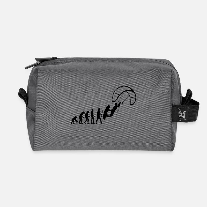 Evolution Kite - Recycelte Kulturtasche - Anthrazit