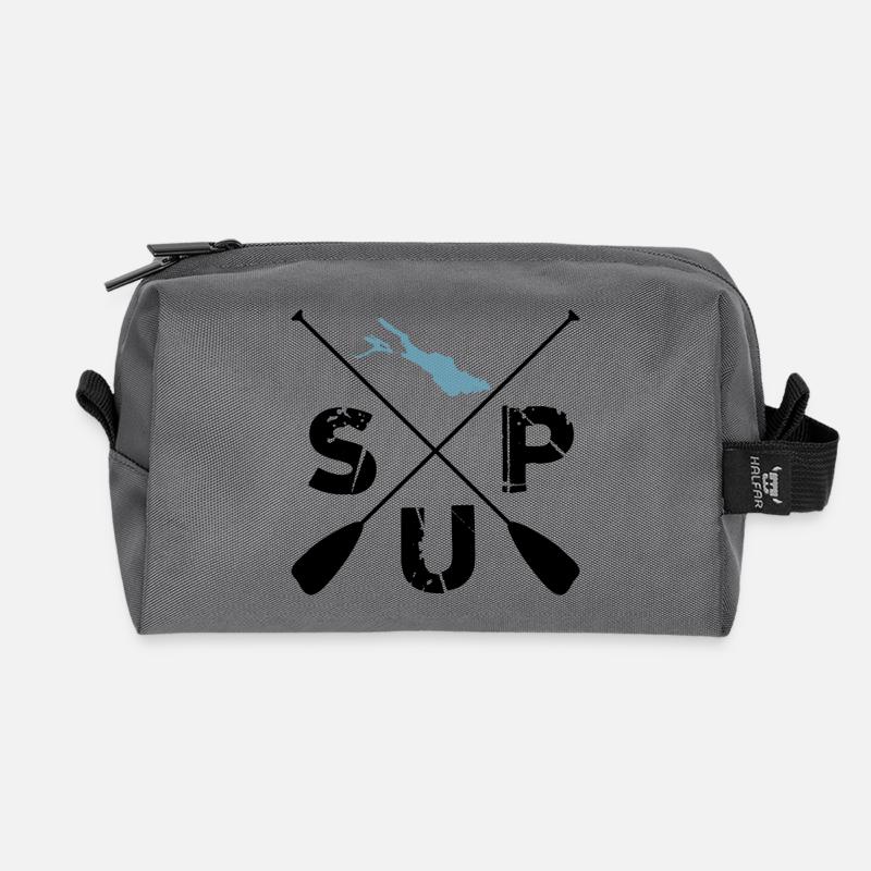 SUP - Recycelte Kulturtasche - Anthrazit