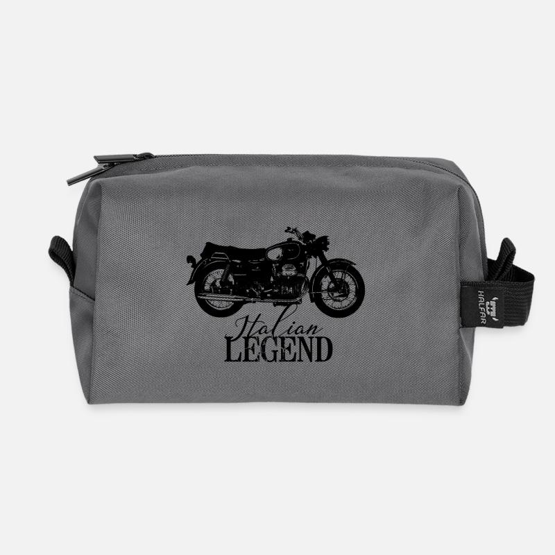legende - Recycelte Kulturtasche - Anthrazit