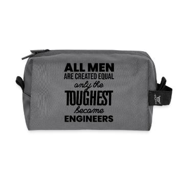 Ingénieur - Trousse de toilette en tissu recyclé - anthracite - Devant