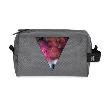 Galaxie - Recycelte Kulturtasche - Anthrazit - Vorne