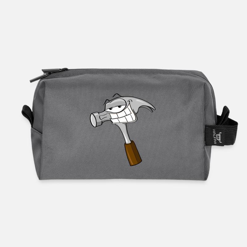 Hammer Tag T-Shirt - Recycelte Kulturtasche - Anthrazit
