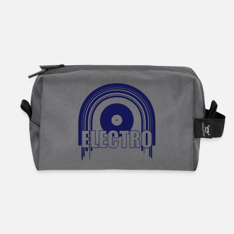 Electro - Recycelte Kulturtasche - Anthrazit