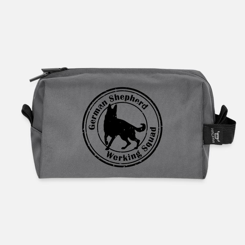 GSD Working Squad - Recycelte Kulturtasche - Anthrazit