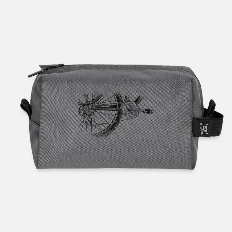 Rad - Recycelte Kulturtasche - Anthrazit