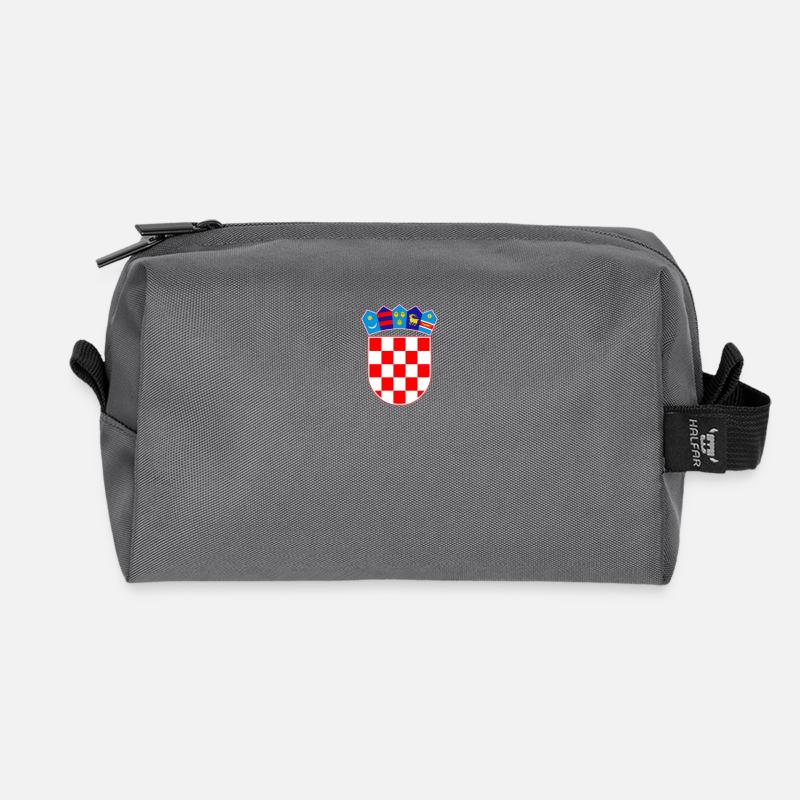HR Wappen - Recycelte Kulturtasche - Anthrazit