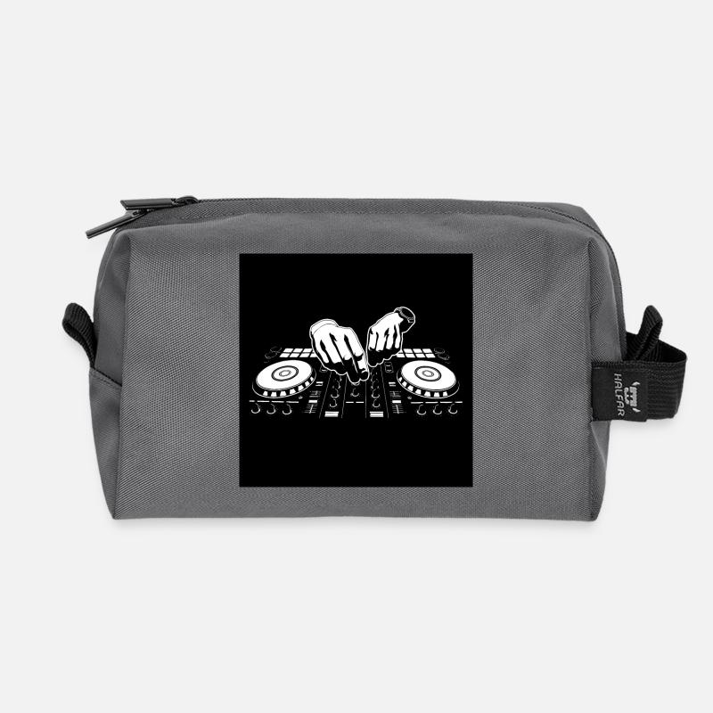 DJ Gesichtsmaske - Recycelte Kulturtasche - Anthrazit