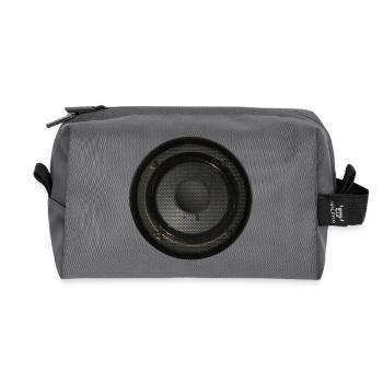 Lautsprecherbox Speaker - Recycelte Kulturtasche - Anthrazit - Vorne