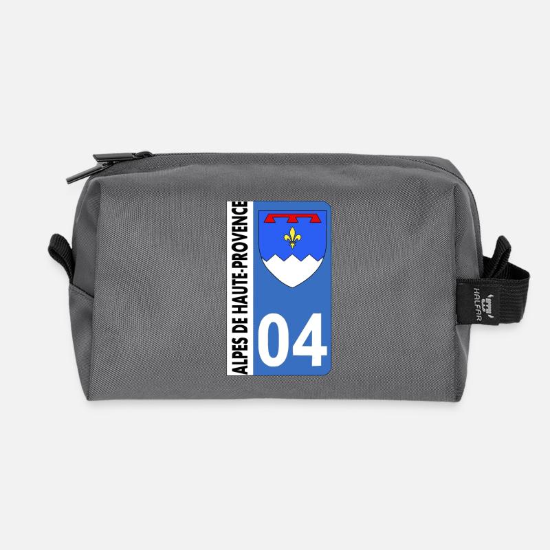 Alpes de haute-provence - Recycelte Kulturtasche - Anthrazit