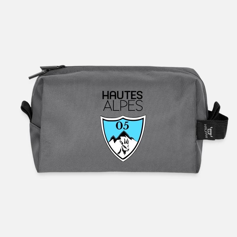 Hochalpen - Recycelte Kulturtasche - Anthrazit