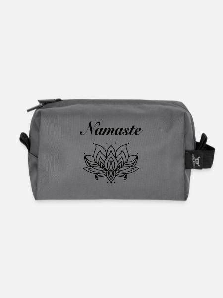 Yoga - Recycelte Kulturtasche - Anthrazit